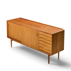 Arne Vodder Arne Vodder for Sibast PD29 Mid Century Danish Teak Credenza - 4747995