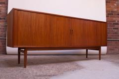 Arne Vodder Arne Vodder for Sibast Tambour Door Teak Credenza Model 37 - 1749865