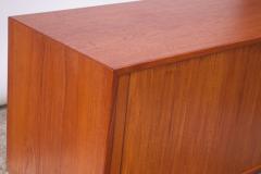 Arne Vodder Arne Vodder for Sibast Tambour Door Teak Credenza Model 37 - 1749867