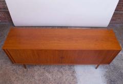 Arne Vodder Arne Vodder for Sibast Tambour Door Teak Credenza Model 37 - 1749921