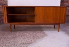 Arne Vodder Arne Vodder for Sibast Tambour Door Teak Credenza Model 37 - 1749925