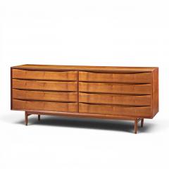 Arne Vodder Arne Vodder for Sibast Triennale Mid Century Danish Teak 8 Drawer Dresser - 4660117