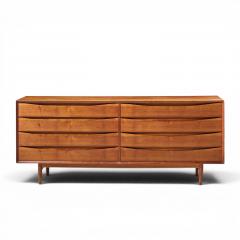 Arne Vodder Arne Vodder for Sibast Triennale Mid Century Danish Teak 8 Drawer Dresser - 4660119