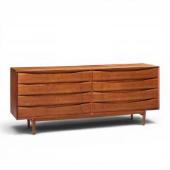Arne Vodder Arne Vodder for Sibast Triennale Mid Century Danish Teak 8 Drawer Dresser - 4662036