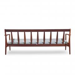 Arne Vodder Arne Vodder for Vamo M belfabrik Model 6 Mid Century Danish Teak Sofa - 4496319