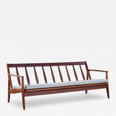 Arne Vodder Arne Vodder for Vamo M belfabrik Model 6 Mid Century Danish Teak Sofa - 4496375