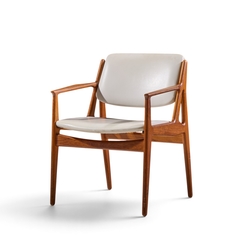 Arne Vodder Arne Vodder for Vamo S nderborg Ella Mid Century Danish Teak Dining Chair - 4746757