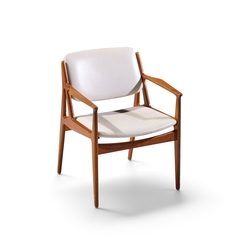 Arne Vodder Arne Vodder for Vamo S nderborg Ella Mid Century Danish Teak Dining Chair - 4746761