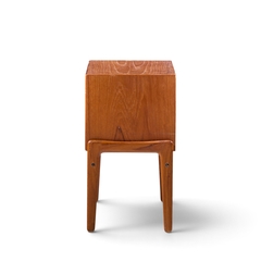 Arne Vodder Arne Vodder for Vamo S nderborg Mid Century Danish Teak Nightstands Pair - 4729382