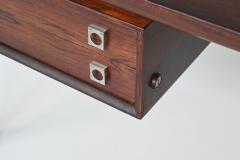 Arne Vodder Arne Vodder rosewood executive desk in rosewood Sibast Denmark 1960 - 3809266