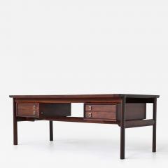 Arne Vodder Arne Vodder rosewood executive desk in rosewood Sibast Denmark 1960 - 3813607