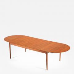 Arne Vodder Danish Modern Model 227 Teak Extension Dining Table with Removable Dropleaves - 2649261