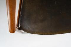 Arne Vodder Danish Teak and Leather Chair by Arne Vodder for France Daverkosen - 2335674