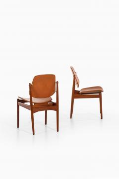 Arne Vodder Dining Chairs Model 203 Produced by France Daverkosen - 1933496