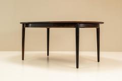 Arne Vodder Extendable Round Dining Table in Rosewood by Arne Vodder Denmark 1950s - 2945247