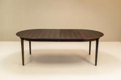 Arne Vodder Extendable Round Dining Table in Rosewood by Arne Vodder Denmark 1950s - 2945251