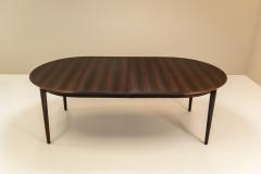 Arne Vodder Extendable Round Dining Table in Rosewood by Arne Vodder Denmark 1950s - 2945252
