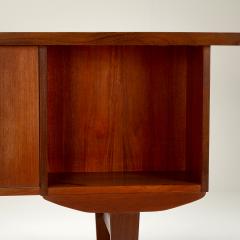 Arne Vodder Freestanding Teak Desk by Arne Vodder Denmark 1960s - 2453724