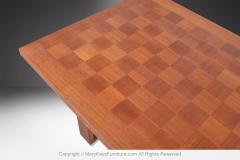 Arne Vodder Mid Century Modern Chequered Top Coffee Table by Arne Vodder for France Son - 4105804