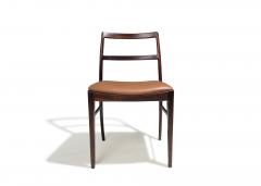 Arne Vodder Mid century Danish Arne Vodder Brazilain Rosewood Dining Chairs set of Six 6  - 4253927