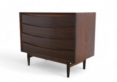 Arne Vodder Rare Arne Vodder 4 Drawer Dresser in Rosewood c 1960s - 4375250