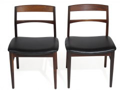 Arne Vodder Rare Arne Vodder Solid Rosewood Dining Chairs Set of 8 - 857121