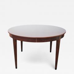 Arne Vodder Round Rosewood Dining Table with Extension by Arne Vodder - 2885897