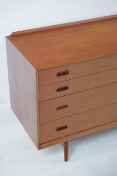 Arne Vodder Scandinavian Modern Eight Drawer Teak Dresser Designed by Arne Vodder - 4124933