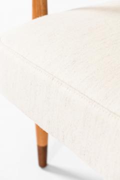 Arne Vodder Set of 2 Easy Chairs in Beech and Fabric by Arne Vodder 1950s - 4530197