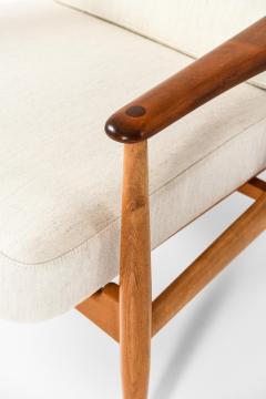 Arne Vodder Set of 2 Easy Chairs in Beech and Fabric by Arne Vodder 1950s - 4530201