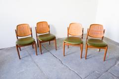 Arne Vodder Set of Four Arne Vodder France Sons F 205 Dining Chairs - 128209