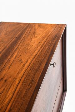 Arne Vodder Sideboard in Rosewood and Steel by Arne Vodder 1950s - 4507664