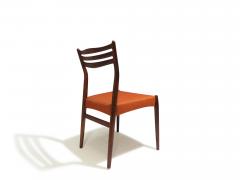Arne Vodder Six Sculptural Rosewood Dining Chairs Arne Vodder Denmark 1955 - 4161228