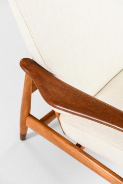 Arne Vodder Sofa in Beech and Fabric by Arne Vodder 1950s - 4530166