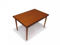 Arne Vodder c 1958 Rectangular Danish Teak Dining Table with Leaves - 3494133