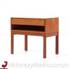 Arne Wahl Iversen Arne Iversen Mid Century Danish Teak Nightstands Pair - 3437118