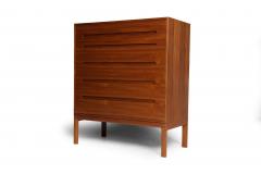 Arne Wahl Iversen Arne Wahl Iversen Danish Modern Teak Six Drawer Tall Dresser - 4804683