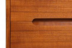 Arne Wahl Iversen Arne Wahl Iversen Danish Modern Teak Six Drawer Tall Dresser - 4804691