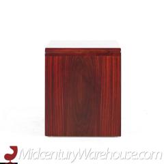 Arne Wahl Iversen Arne Wahl Iversen Mid Century Rosewood Nightstands Pair - 3684016