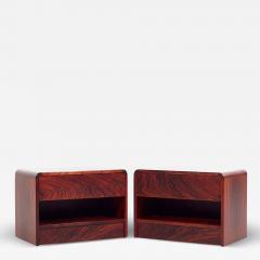 Arne Wahl Iversen Arne Wahl Iversen Mid Century Rosewood Nightstands Pair - 3688922