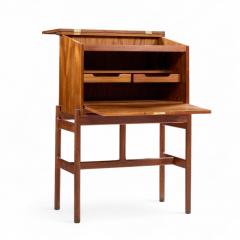 Arne Wahl Iversen Arne Wahl Iversen for Vinde M belfabrik Model 67 Mid Century Teak Lectern Desk - 4392427