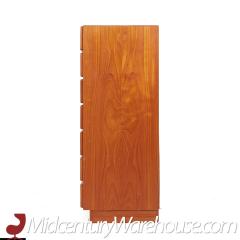 Arne Wahl Iversen Arne Wahl Iversen for Vinde Mobelfabrik Mid Century Danish Teak Highboy Dresser - 3684022