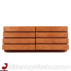 Arne Wahl Iversen Arne Wahl Iversen for Vinde Mobelfabrik Mid Century Danish Teak Lowboy Dresser - 3684008