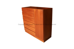 Arne Wahl Iversen Danish Modern Teak Storage Gents Chest Dresser - 2992488