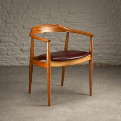 Arne Wahl Iversen Desk Chair in Elm by Arne Wahl Iversen Denmark 1950s - 3446950