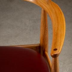 Arne Wahl Iversen Desk Chair in Elm by Arne Wahl Iversen Denmark 1950s - 3446957