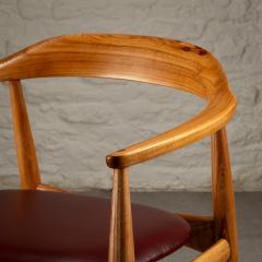 Arne Wahl Iversen Desk Chair in Elm by Arne Wahl Iversen Denmark 1950s - 3446958