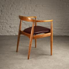 Arne Wahl Iversen Desk Chair in Elm by Arne Wahl Iversen Denmark 1950s - 3446981