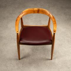 Arne Wahl Iversen Desk Chair in Elm by Arne Wahl Iversen Denmark 1950s - 3446989