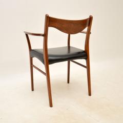 Arne Wahl Iversen Set of 8 Danish Vintage Leather Dining Chairs by Arne Wahl Iversen - 3118273